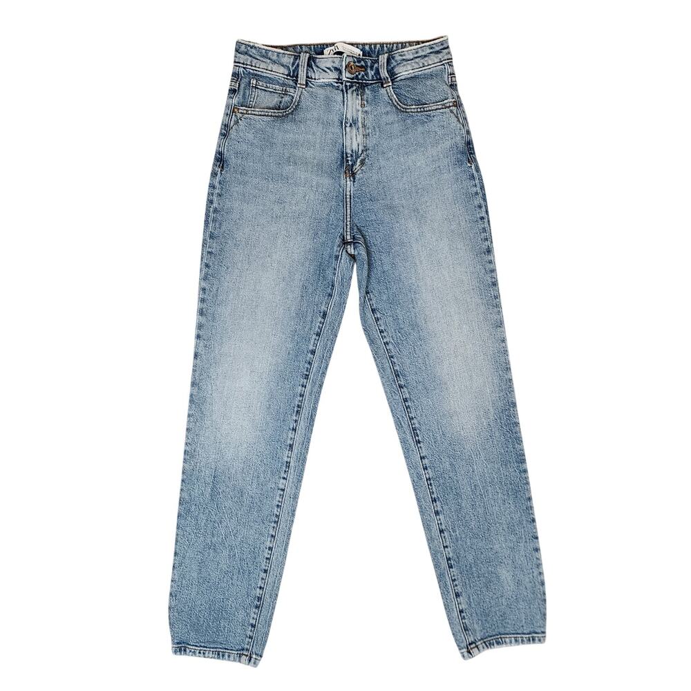 Zara High Waist Denim Jeans Women's Size 4
